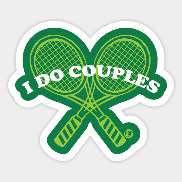 I DO COUPLES Sticker by toddgoldmanart